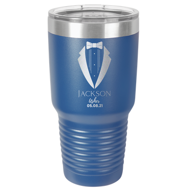 Personalized Engraved Tumbler For Groomsmen Wedding Gifts